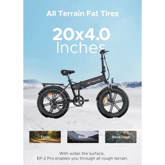 ENGWE EP-2 PRO 750W elektrinis dviratis Fat bike