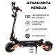 TEVERUN BLADE GT II 60V 26Ah elektrinis paspirtukas | ATNAUJINTA Versija 2025 | Integruotas NFC ekranėlyje