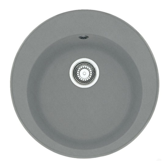 Granitinė plautuvė Franke Ronda, ROG 610-41, užkemšamas ventilis, Steingrau