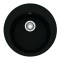 Granitinė plautuvė Franke Ronda, ROG 610-41, ekscentrinis ventilis, Onyx