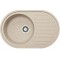 Granitinė plautuvė Franke Ronda, ROG 611, ekscentrinis ventilis, Beige