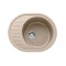 Granitinė plautuvė Franke Ronda, ROG 611-62, užkemšamas ventilis, Beige