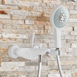 Vonios maišytuvas GROHE Eurodisc Joystick, Baltas