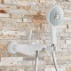 Vonios maišytuvas GROHE Eurodisc Joystick, Baltas