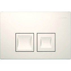 WC klavišas Geberit, Delta 50, baltas