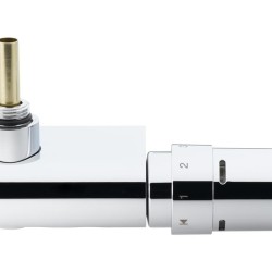 Termostatinis elementas Danfoss VHX, RTX Mono kampinis, chromuotas