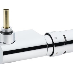 Termostatinis elementas Danfoss VHX, RTX Mono kampinis, chromuotas
