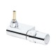 Termostatinis elementas Danfoss VHX, RTX Mono kampinis, chromuotas