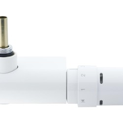 Termostatinis elementas Danfoss VHX, RTX Mono kampinis, baltas