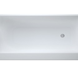 Akrilo vonia Cersanit Smart, 160x80 cm kairinė