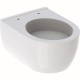 WC pakabinamas Geberit, iCon, su apvadu, trumpesnis