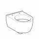 WC pakabinamas Geberit, iCon, su apvadu, trumpesnis