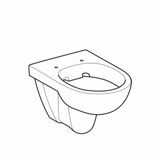 WC pakabinamas Geberit, Selnova, Rimfree