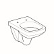 WC pakabinamas Geberit, Selnova Square, su apvadu