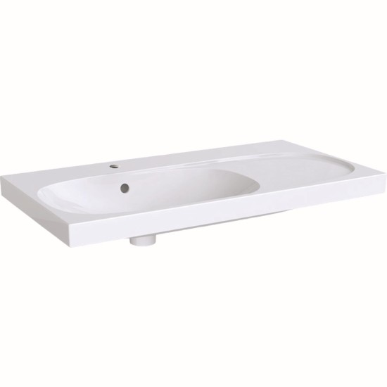 Praustuvas Geberit, Acanto, 90x48.2 cm, dešininis