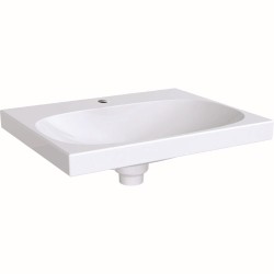 Praustuvas Geberit, Acanto, 60x48.2 cm, su paslėptu persipylimu