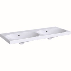 Praustuvas Geberit, Acanto, 120x48.2 cm, dvigubas, be maišytuvo skylių