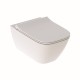 WC rėmo komplektas Geberit, Duofix Basic Delta 20, su WC Smyle Square ir Sandwich soft-close dangčiu