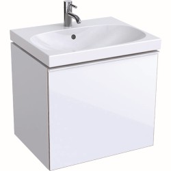 Spintelė praustuvui Geberit Acanto, 60 cm, Balta