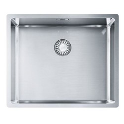 Nerūdijančio plieno plautuvė Franke Box, BXX 210/110-50, rankinis ventilis