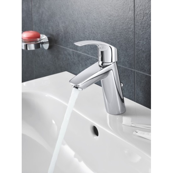 Praustuvo maišytuvas Grohe Eurosmart New, M-dydis, su dugno vožtuvu