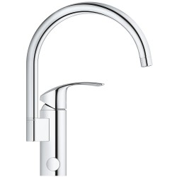 Plautuvės maišytuvas GROHE Eurosmart New aukštu čiaupu