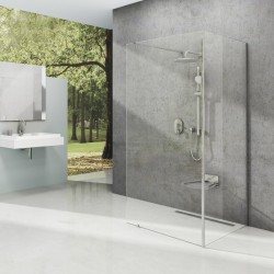 Montavimo rinkinys dušo kabinoms ir sienelėms Ravak Brilliant ir Walk-In, W SET, 100 Wall/Corner Aliuminis
