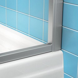 Žema dušo kabina Ravak Supernova, SKCP4-80 Sabina balta+plastikas Pearl