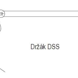 Laikiklis Ravak DSS sienelei, baltas