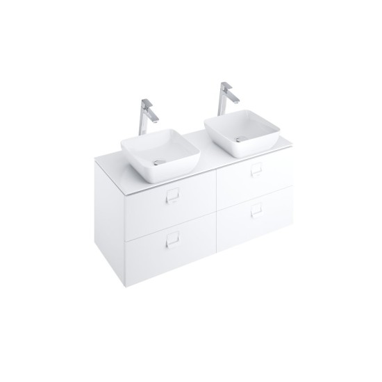 Praustuvo spintelė Ravak Comfort, 600 balta/balta