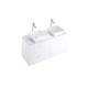 Praustuvo spintelė Ravak Comfort, 600 balta/balta