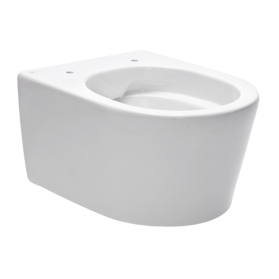 Pakabinamas WC SAT, Brevis Rimfree, su lėtai nusileidžiančiu dangčiu