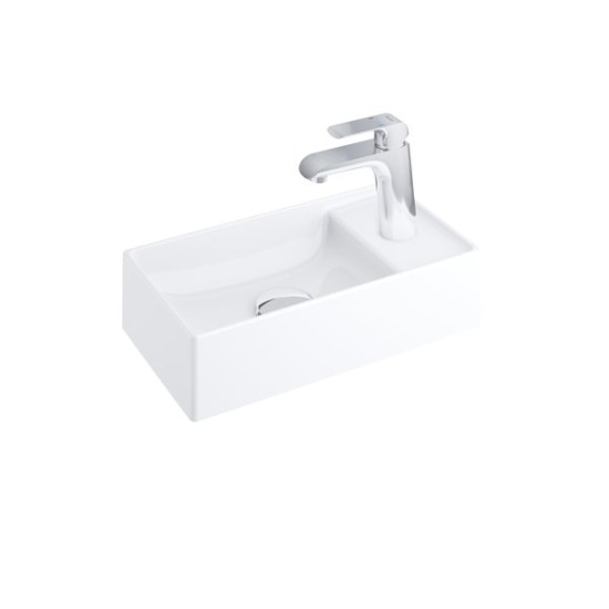 Praustuvas Ravak Veda 400 Mini, Slim, be persipylimo