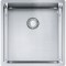 Nerūdijančio plieno plautuvė Franke Box, BXX 210/110-40, ekscentrinis ventilis