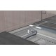 Dušo latako korpusas Aco ShowerDrain C, 92 mm su horizontaliu flanšu, 1185 mm