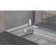 Dušo latako korpusas Aco ShowerDrain C, 65 mm su vertikaliu flanšu, 1185 mm