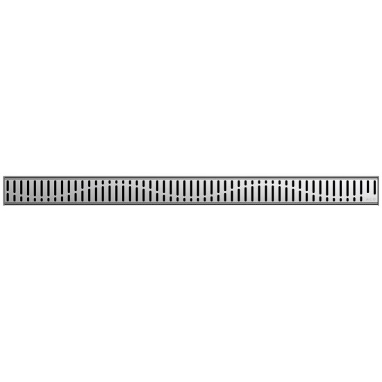 Grotelės dušo latakui ACO ShowerDrain C, Wave, 785 mm