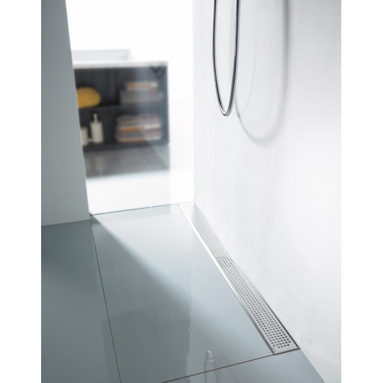 Grotelės dušo latakui ACO ShowerDrain C, Square, 685 mm