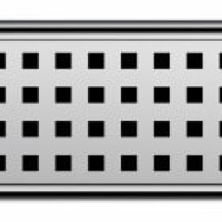 Grotelės dušo latakui ACO ShowerDrain C, Square, 1085 mm