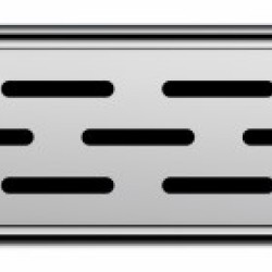 Grotelės dušo latakui ACO ShowerDrain C, Slot, 1085 mm