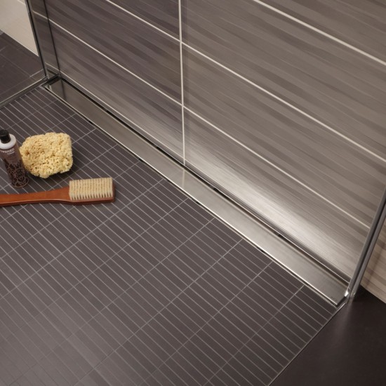 Grotelės dušo latakui ACO ShowerDrain C, Massive, 985 mm