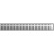 Grotelės dušo latakui ACO ShowerDrain C, Piano, 585 mm