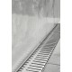 Grotelės dušo latakui ACO ShowerDrain C, Piano, 585 mm