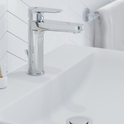 Praustuvo maišytuvas Ideal Standard Cerafine O, H120 su dugno vožtuvu