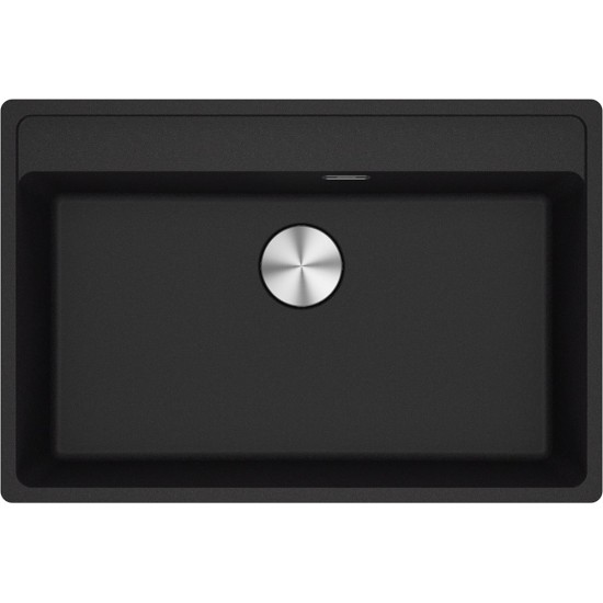 Granitinė plautuvė Franke Maris, MRG 610-72 A, Onyx, rankinis ventilis