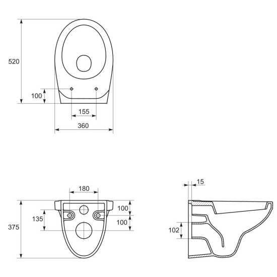 WC rėmas Cersanit Tech Line Base, su WC Delfi ir dangčiu + chromuotas klavišas