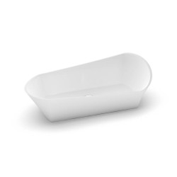Akmens masės praustuvas Aura Kleodora 2, 71x33 cm, baltas