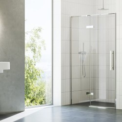 Varstomos dušo durys Ravak Cool!, COSD2-110 chromas+stiklas Transparent