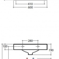 Praustuvas GLOBO BOWL+ 600x500
