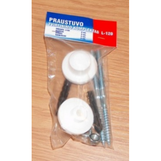Praustuvo tvirtinimo varžtai, 100 mm